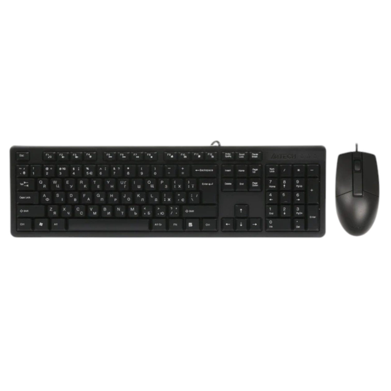 Комплект дротовий A4tech KK-3330S Black (клавіатура   миша) USB NEW 00-00015814